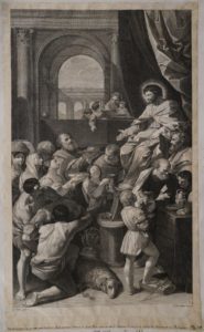 San Giobbe in trono